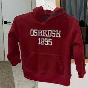 Red OshKosh 1895 kids Hoodie
